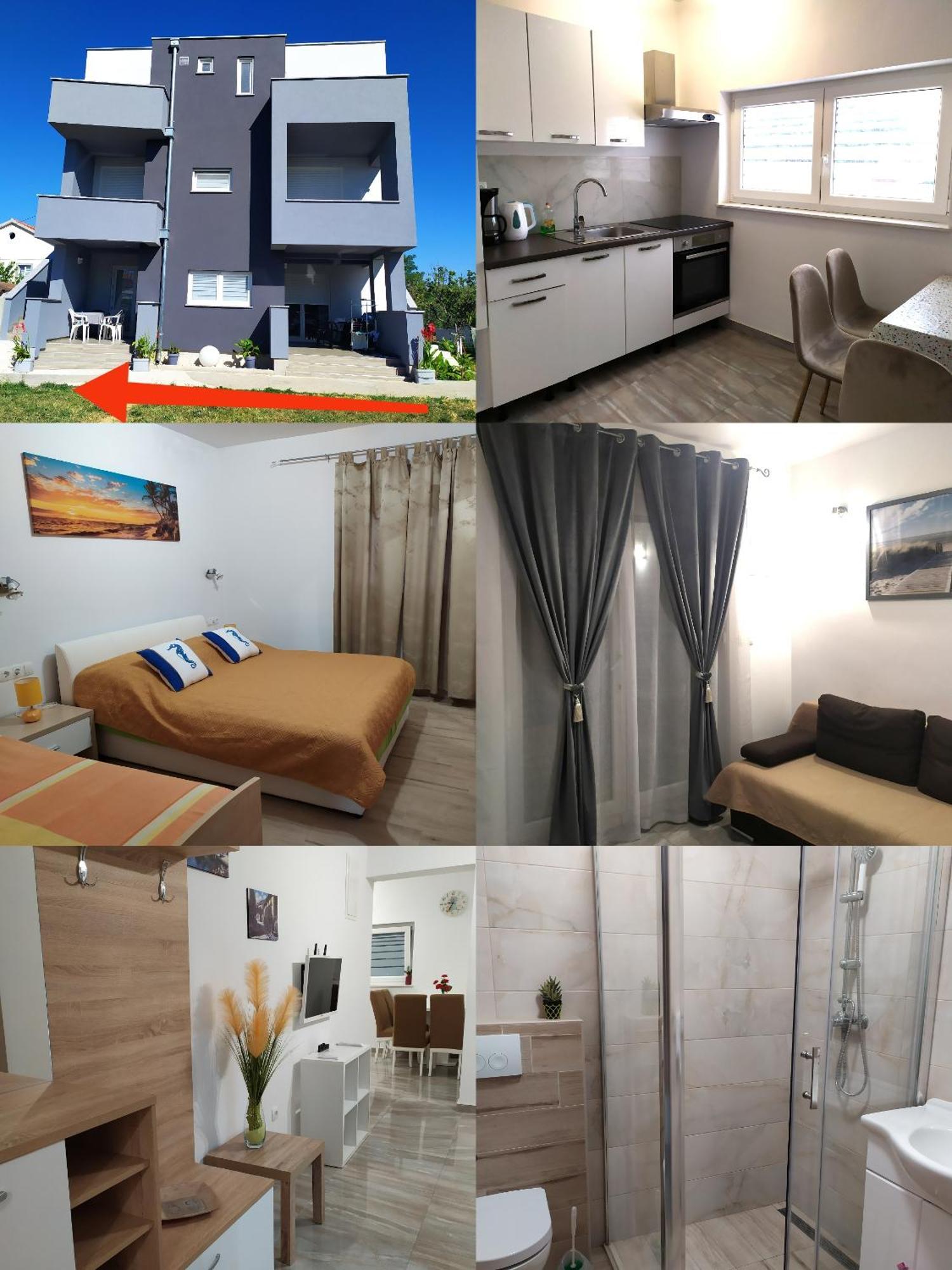 נין Apartmani Mira מראה חיצוני תמונה